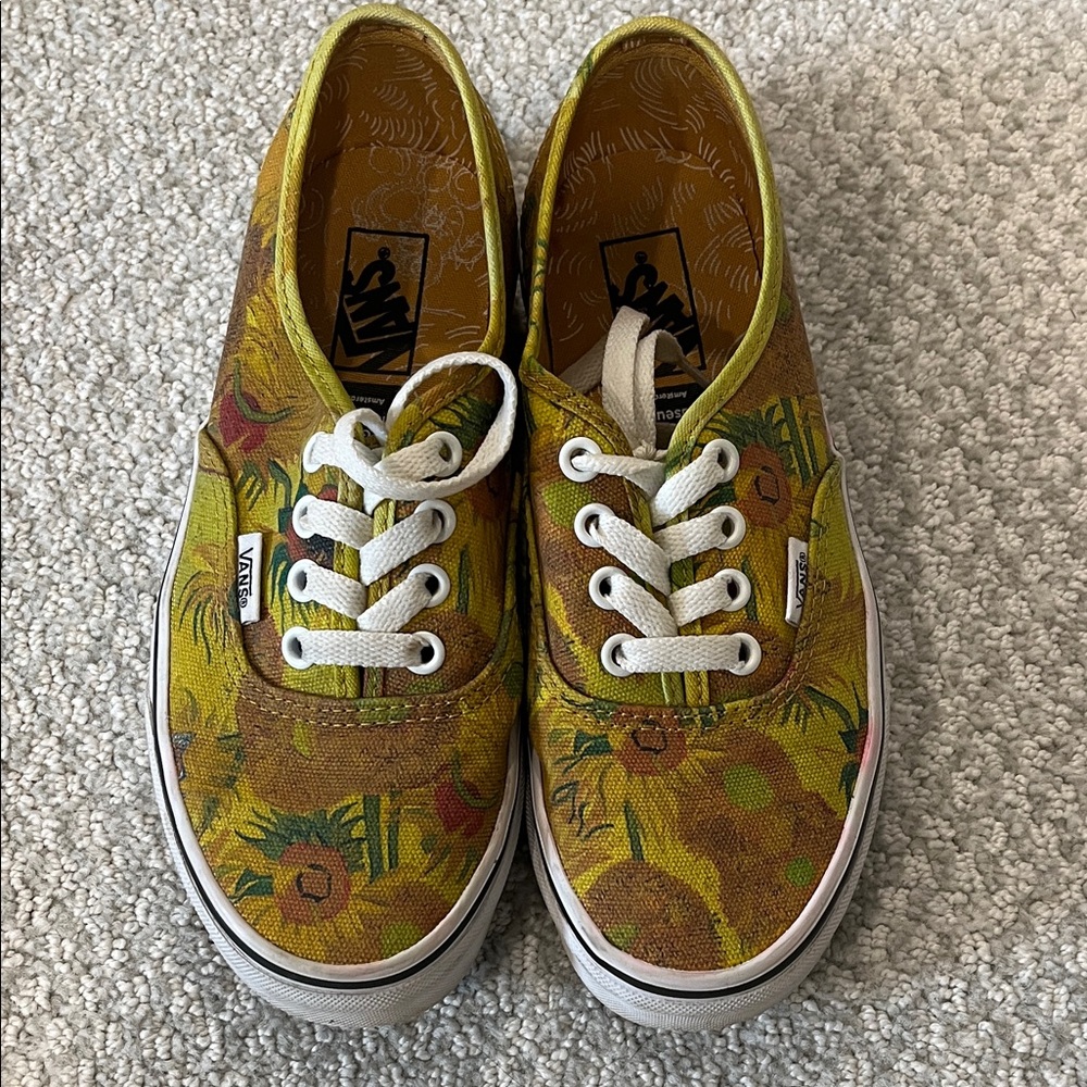 Vans Van Gogh Sunflower Canvas Sneakers